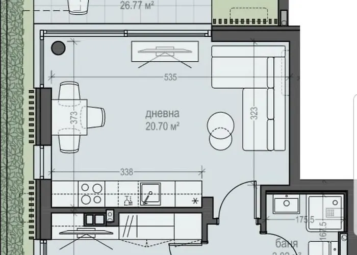 Lägenhet сарафово лукс гарден първа линия Burgas